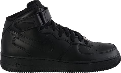 nike air force 1 heren hoog zwart|air force 1 schoenen.